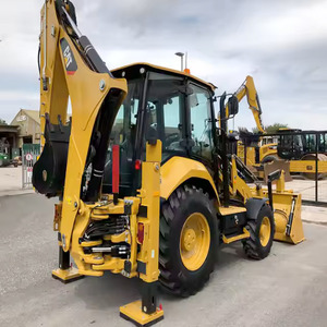 Tractor Cat 420F usado barato y caliente con retroexcavadora y componentes del núcleo del cargador frontal incluidos Motor de bomba de caja de cambios - Product Image 1