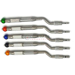 Kit d'ostéotomes de levage de sinus Instruments d'implant dentaire concaves à baïonnette décalée incurvée pour chirurgie de précision par Surgiright - Product Image 6