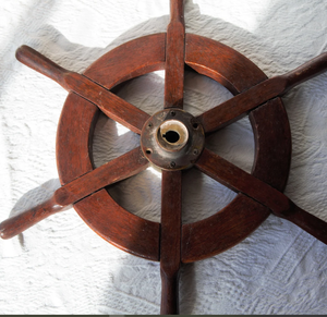 Premium Quality 2 Vintage Brass <b>Ship</b> <b>Wheels</b> High Quality Best Nautical <b>Ship</b> <b>Wheel</b> Handmade Decor - Product Image 2