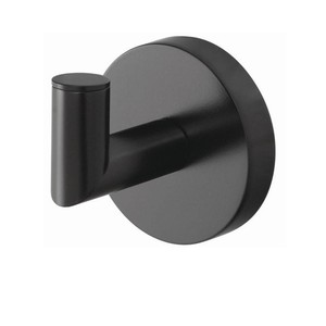 Ganchos de pared de Metal pulido negro Premium, colgador resistente multiusos con pegatina 3M, la mejor calidad para una decoración elegante de la habitación - Product Image 6