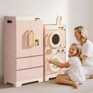 Ensemble de cuisine en bois pour enfants, jouet éducatif préscolaire pour enfants, jouet de légumes en boîte pour jouer - Product Image 2