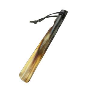 Chausse-pied en corne de luxe avec design fait à la main pour les coffrets cadeaux Chausse-pied en corne de vache naturelle avec artisanat traditionnel toutes tailles - Product Image 2