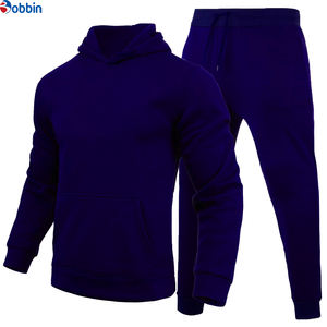 Conjunto de Sudadera con Capucha y Pantalones Deportivos para Hombre, Casual, Sólido, Grueso, Transpirable, 2 en 1 - Product Image 6