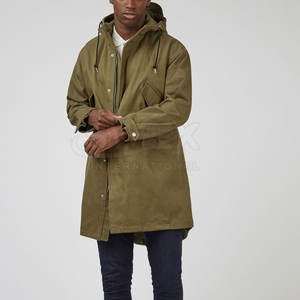 Parka de Cola de Pescado de Secado Rápido con Diseño Personalizado para Hombre, Mangas Largas, Nuevo Estilo y Diseño - Product Image 2