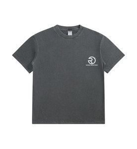 T-shirts streetwear personnalisés en coton épais 100% coton, coupe classique, logo avant, séchage rapide, ROMAN INDUSTRY, pour hommes - Product Image 6