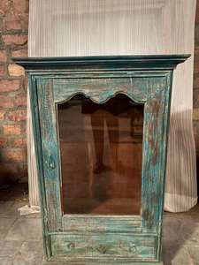 Armario de Cocina Moderno, Antiguo, de Lujo, Clásico, Vintage, de Tamaño Mediano, Elegante, de Madera Maciza Azul - Product Image 5