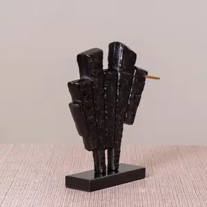 MESA DE ALAS DE ALUMINIO ESCULTURA ARTÍCULOS DE DECORACIÓN DEL HOGAR PARA EL DORMITORIO DE ESTAR DECORATIVO ANTIGUO PREMIUM - Product Image 3