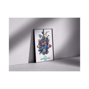 Modern Main <b>Poster</b> for Zootopia 2 Zootropolis 2 Designed in Paper - Product Image 3