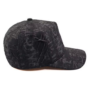Casquette de baseball trucker à 6 panneaux personnalisable, style sport tendance, snapback avec visière incurvée, 100% coton, unisexe, pêche, plein air - Product Image 5