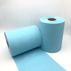 High Absorbent Recycled Blue Hand Towel Roll <b>Tissue</b> <b>Paper</b> - Product Image 1