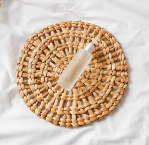 2024 Wholesale Custom Natural Woven Water Hyacinth Placemats Non-Slip Handmade Braided Dinner Tablemat - Product Image 3