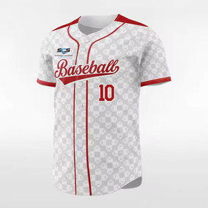 Vêtements de sport, maillot de baseball personnalisé, maillot de baseball à séchage rapide, maillot de baseball slim fit pour homme - Product Image 4