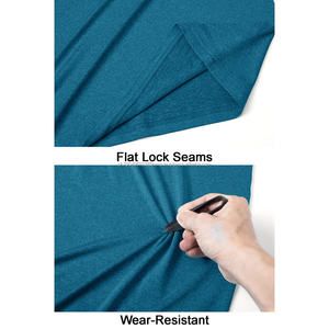 Sudaderas con capucha personalizadas de fábrica, servicio OEM, sudaderas con cremallera de cuello simulado para hombres, algodón de alta calidad, mezcla de algodón con media cremallera - Product Image 6