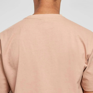 เสื้อยืดผ้าฝ้าย100% โอเวอร์ไซส์ของผู้ชายเสื้อถักทรงพอดีตัวปกติสินค้าขายดี - Product Image 6