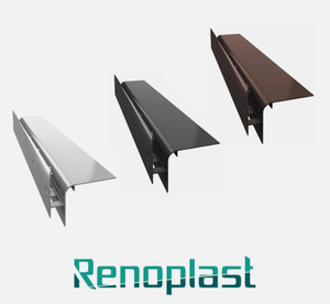 Renoplast ®   Perfil de aluminio para aleros W35+, acabados para terrazas y balcones, suelos ventilados, sistemas de drenaje - Product Image 1