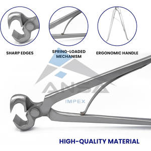 Pinzas para pezuñas con resorte, herramientas para herrar de acero al cromo vanadio de alta resistencia de 10 pulgadas, recortadoras de pezuñas profesionales con agarre ergonómico - Product Image 5