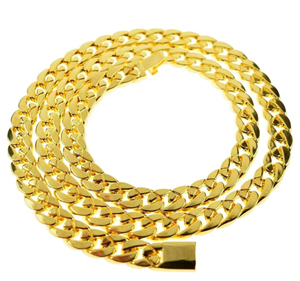 14MM 925 argent Sterling massif Hip Hop lourd cubain lien chaîne collier usine en gros à la main de haute qualité chaîne 18-30 pouces - Product Image 4