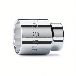 Chiavi a bussola poligonali cromate con attacco quadrato femmina da 3/8 di pollice - Product Image 2