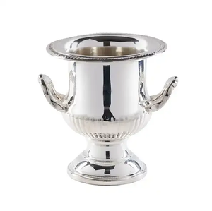 Cuenco de champán decorativo de diseño atractivo, accesorios de cocina, Enfriador de Metal de la mejor calidad, cesta de hielo para Club y Hotel - Product Image 6
