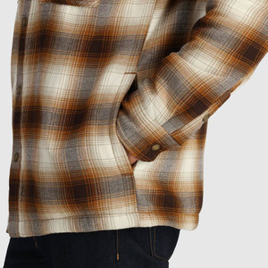 Camisa de Franela Cepillada Personalizada de 220 GSM para Hombre, Camisa Sólida Tipo Shacket, 100% Fibra de Bambú, Transpirable, Ecológica, con Protección UV y Cuello Camisero - Product Image 6