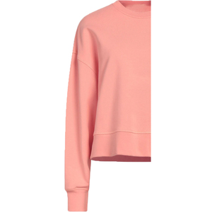 Sudadera Ecológica para Mujer, Bordada, de Felpa, con Frente Color Durazno, Transpirable, Resistente al Viento, de Poliéster/Algodón, 340g, Cuello Redondo, para Invierno - Product Image 6