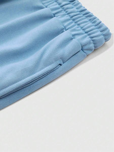 Ensemble survêtement en coton de haute qualité personnalisé pour homme, sweat-shirt à capuche et pantalon de jogging, sweat-shirt à capuche surdimensionné, pantalon de survêtement lavé, ensemble 2 pièces pour homme - Product Image 3