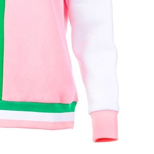 B2B Customized Logos 2 Tone <b>Crewneck</b> Sororities Pullovers Sweatshirt - Product Image 4