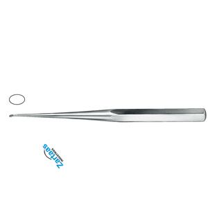 Cureta de hueso Bruns de acero inoxidable de alta calidad, ovalada sólida No. 0023 cm, fabricante y exportador de instrumentos quirúrgicos - Product Image 4