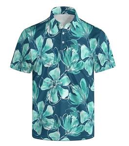 เสื้อผ้าแนวสตรีทสำหรับผู้ชายเสื้อโปโลผ้าฝ้าย100% ระบายอากาศลายพื้นออกแบบโลโก้ได้ตามต้องการขนาดใหญ่พิเศษ - Product Image 1