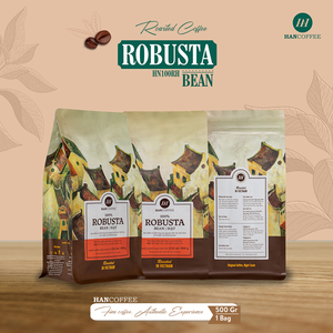 กาแฟโรบัสต้าเวียดนามแท้ 500 กรัม – คั่วระดับกลาง กลิ่นหอมเข้มข้น รสชาติกลมกล่อม - Product Image 1
