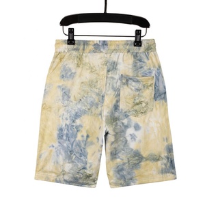 Verano nueva moda Tie-Dye camisetas conjunto de dos piezas pantalones cortos para hombre conjunto chándales para hombres - Product Image 3