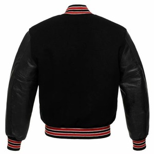 Alta calidad para hombre Letterman chaquetas al por mayor personalizado impreso bordado chaqueta de béisbol - Product Image 5