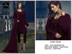 เดรสผ้าจอร์เจียแนวพื้นเมืองอินเดียสำหรับผู้หญิงชุดเดรสปักลายลำดับจิ้งจอกสวยสำหรับงานแต่งงานงานปาร์ตี้ขายส่ง - Product Image 2