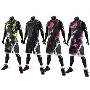 Uniformes de basket-ball respirants personnalisés pour adultes unisexes-Couleurs et tailles personnalisées de haute qualité-Vêtements d'équipe de sport à séchage rapide - Product Image 1