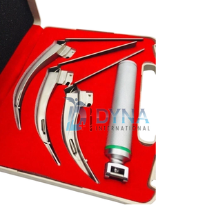 Ensemble laryngoscope à fibre optique McCoy avec lame à pointe flexible #2, 3, 4 et 5 + instruments certifiés CE - Product Image 4