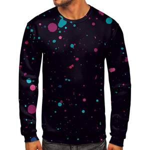 Ropa para correr de peso pesado Sudaderas Impresión personalizada Algodón térmico Mezclado Sudaderas - Product Image 3