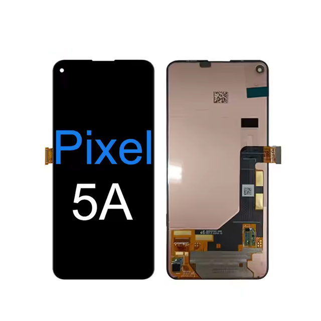 Original High Quality Digitizer LCD Touch Screen Frame Assembly Google Pixel 5A 5G 1 Year Warranty 100% Working Tested 6.34 OLED