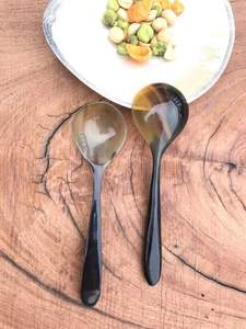 Vente en gros de cuillères décoratives de qualité supérieure, couverts de cuisine en corne de buffle naturelle sur mesure, y compris cuillères en corne et fourchette en corne - Product Image 4