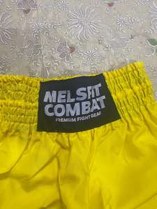 Pantalones Cortos de Muay Thai Más Vendidos, OEM, para Kickboxing y MMA, Diseño Casual Sólido, Impresión Personalizada, Cintura Elástica, Poliéster Transpirable de Alta Calidad - Product Image 2