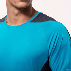 Camisetas de baloncesto Camiseta promocional de poliéster 100% Camiseta de calentamiento de baloncesto de secado rápido para hombre - Product Image 3