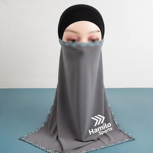 Fourniture d'usine en gros, bonne qualité, foulard multicolore pour femmes, couvre-chef, hijab musulman instantané pour femmes, hijab niqab unique - Product Image 1