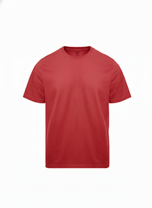 Camiseta de Hombre Lisa de Manga Corta, Corte Regular, Elástica en 4 Direcciones, 95% Algodón, 5% Elastano, 220 g/m², Producción OEM/ODM - Product Image 2