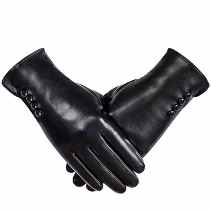 Gants de conduite d'hiver unisexes en cuir véritable, protection UV, imperméables, personnalisés, haute qualité, design tendance, nouveauté, vente chaude - Product Image 4