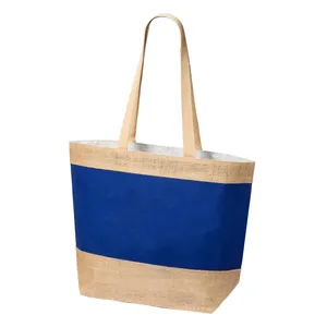 Sac de plage en jute promotionnel durable Paralia Merchanise - Product Image 3