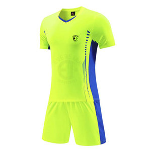 Ropa deportiva 100% poliéster uniforme de fútbol profesional para adultos uniforme de fútbol de secado rápido transpirable - Product Image 3