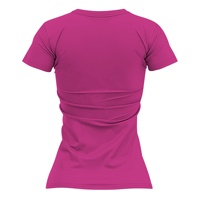 T-shirt unisexe personnalisé respirant en coton/fibre de bambou anti-boulochage, style décontracté d'été, impression de logo personnalisée