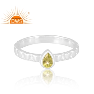 Elegent Design 925 Sterling Silver Natural <b>Peridot</b> Gemstone <b>Ring</b> Custom Design Jewelry For Women Gift For Her - Product Image 3