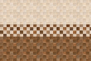 Elegent 300x450mm Azulejo de pared de cerámica brillante Estilo de madera marrón Proyectos internacionales de calidad premium Madera atemporal Interior global - Product Image 2