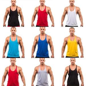 High-Quality Custom <b>Mens</b> Tank Top Quick Dry Breathable Plus Size Gym <b>Vest</b> Comfortable Sleeveless Sportswear Wholesale - Product Image 2
