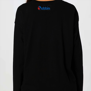 เสื้อสเวตเตอร์ผู้หญิงไซส์ใหญ่ขายดี รุ่นวินเทจ ผ้าฝ้ายฟลีซ 100% ระบายอากาศได้ดี แขนยาว คอกลม สวมใส่สบาย เหมาะสำหรับฤดูหนาว - Product Image 6